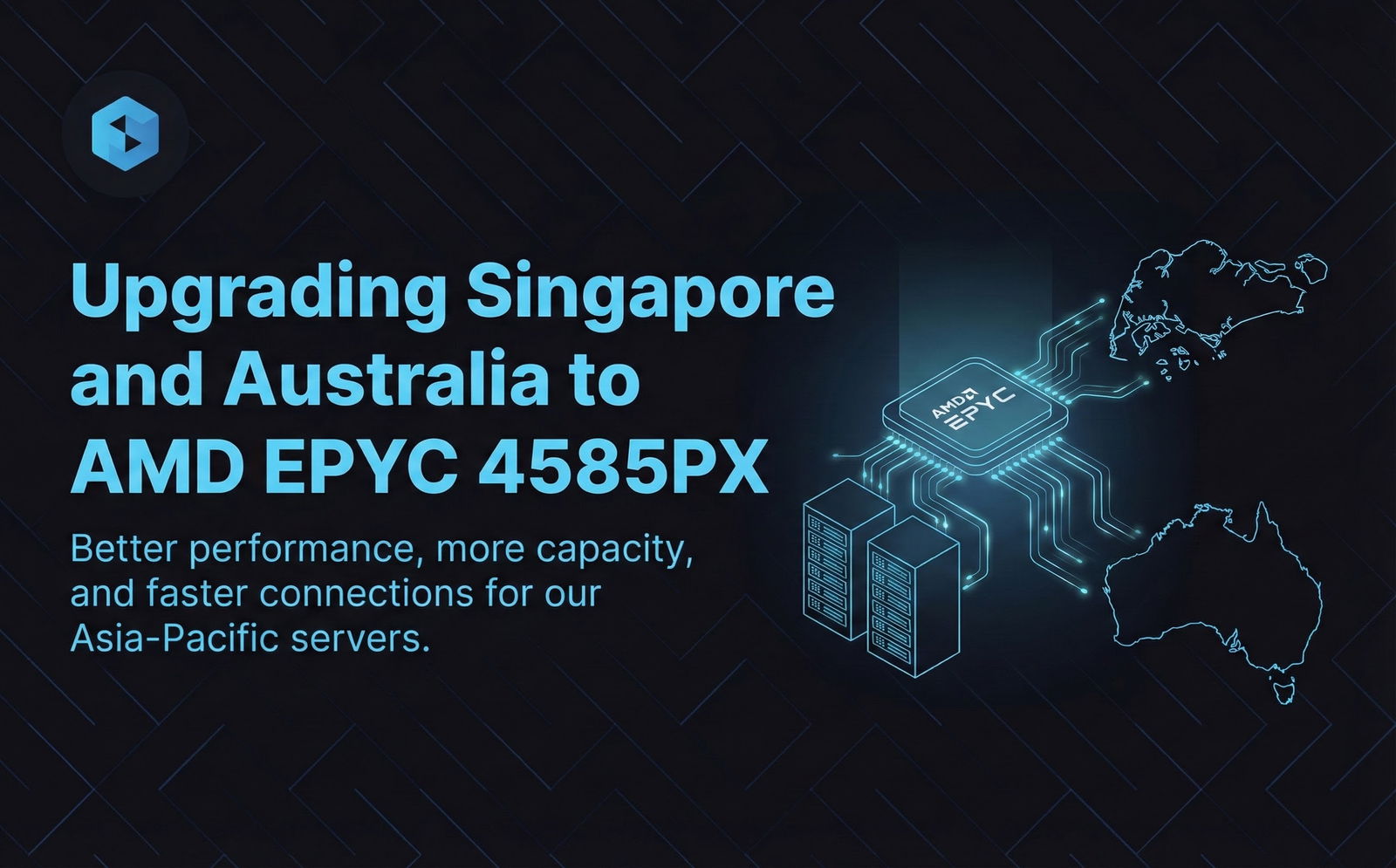 Hardware upgrade for Singapore and Australia