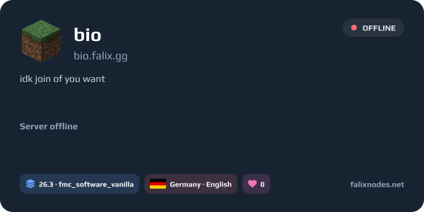 bio live status banner