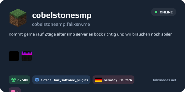 cobelstonesmp live status banner