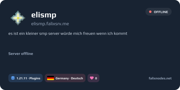 elismp live status banner