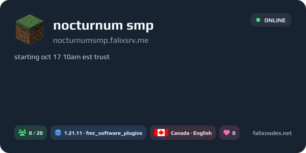 nocturnum smp live status banner