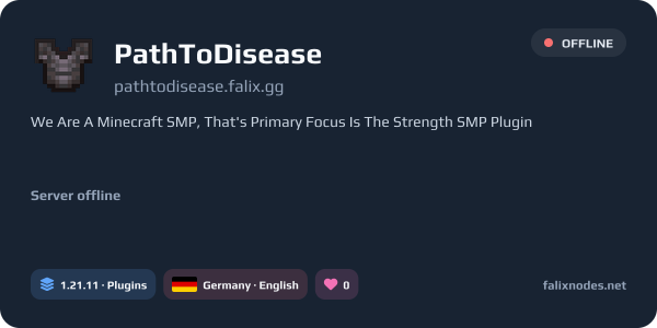 PathToDisease live status banner
