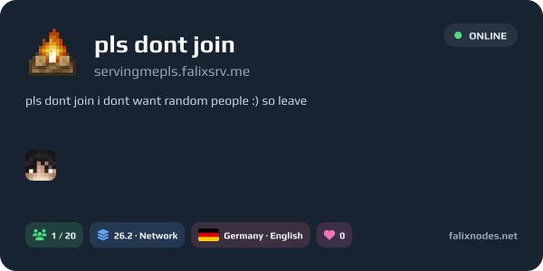 pls dont join live status banner