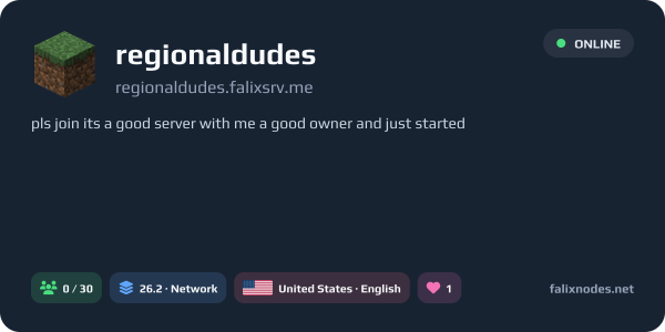 regionaldudes live status banner