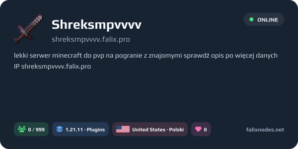 Shreksmpvvvv live status banner