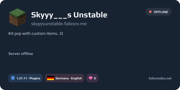 Skyyy___s Unstable live status banner