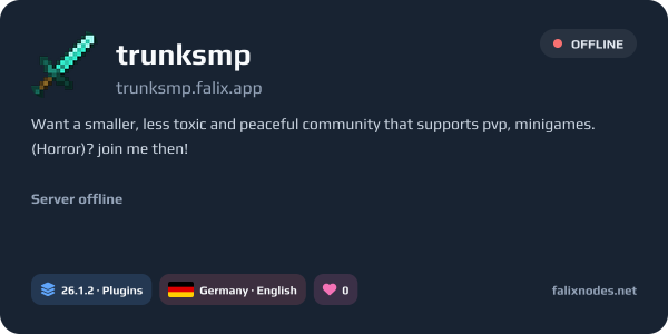 trunksmp live status banner