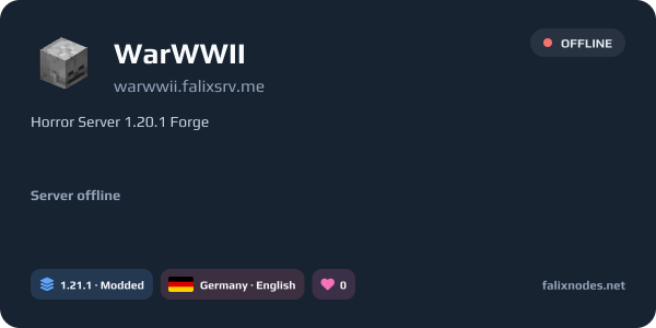 WarWWII live status banner